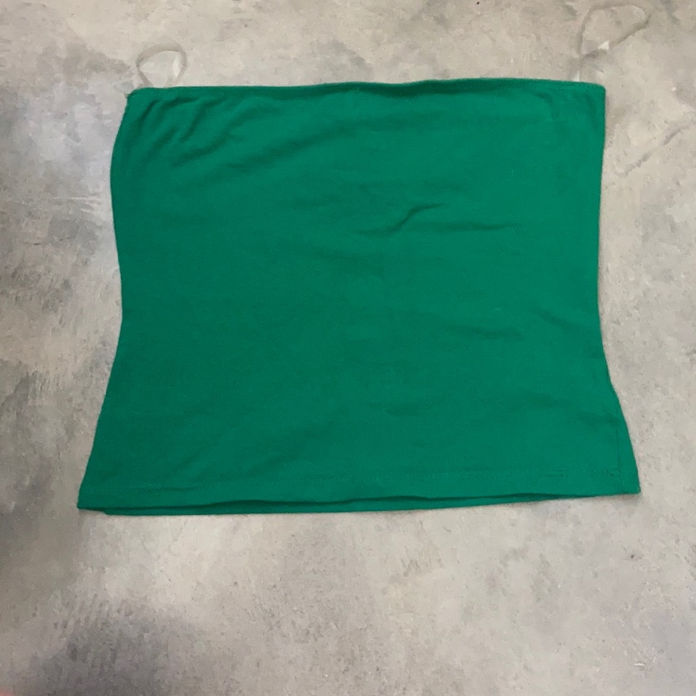 Green tube top